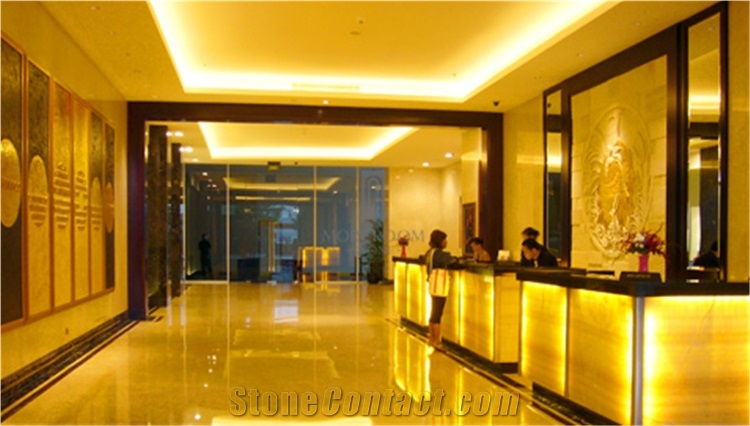 Green Onyx Stone Composite Tempered Glass Laminated Onyx Yunfu Factory Marble Price Per Sqm