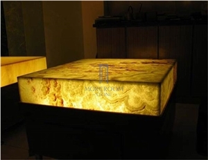 Green Onyx Stone Composite Tempered Glass Laminated Onyx Yunfu Factory Marble Price Per Sqm