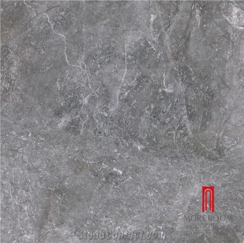 Grey and Black Marble 60x60cm Size Natural Marble for Flooring Night Sky Broken Marble Tile & Slab