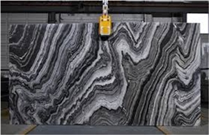Mercury Black Marble Tiles & Slab Yunfu Marble Price Black Marble