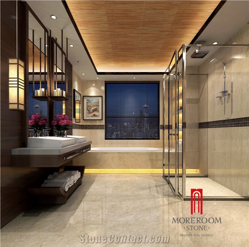 Oman Rose Porcelain Marble Floor Tiles and Ceramic Wall Tiles for Hotel Project