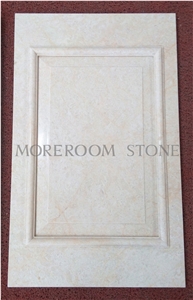 Polished Wall Panel, Natural Beige Marble and Porcelain Home Decor