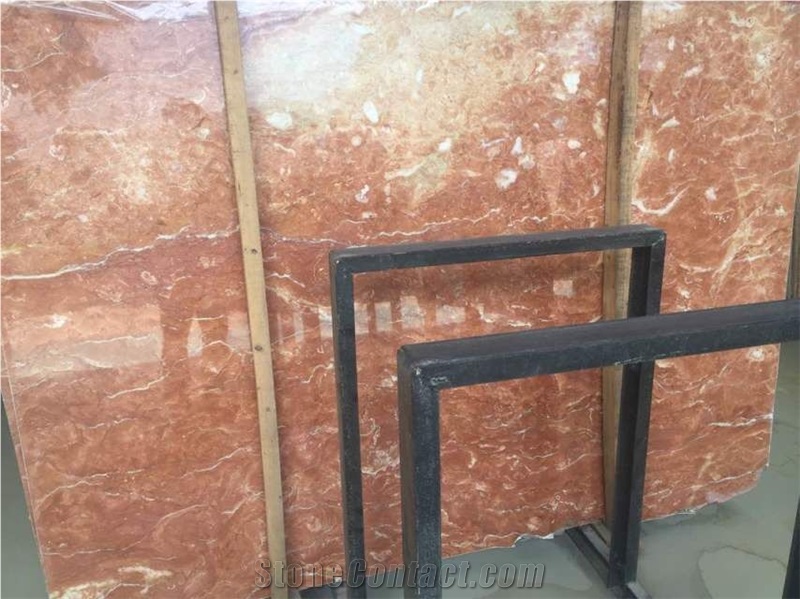 A Quality Of Rosa Tea Marble/Pink Marble/Red Marble Tiles & Slabs