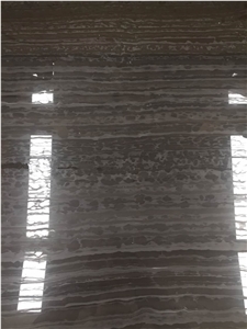 Black Sandal Wood Marble Slabs & Tiles, Chinese Grey Marble, Gray Polished Marble Floor Covering Tiles, Wall Tiles