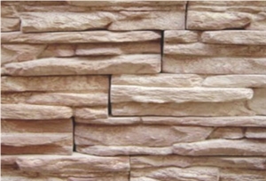 China Light Pink Slate Stone Products Cultured Stone for Wall Cladding