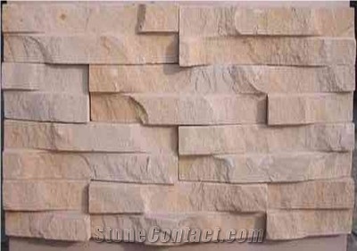 China Pink Slate Natural Surface Cultured Stone, Wall Cladding