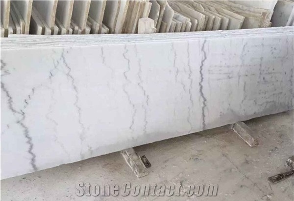 Space Silver, Sky Silver Turkey Marble Skirting, Skirting Boards, Baseboard