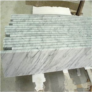 Venice White Chinese Marble Steps & Risers