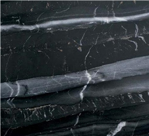 India Black Gold Marble tiles & slabs, black polished marble floor tiles, wall covering tiles