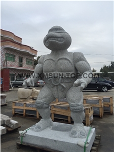 Animal Stone Sculpture/China Handcarved Sculpture/Stone Carving/Granite Engraving/Garden Decoration/Grey Stone Carving/Exterior Sculptures/Landscape Sculptures/Statues