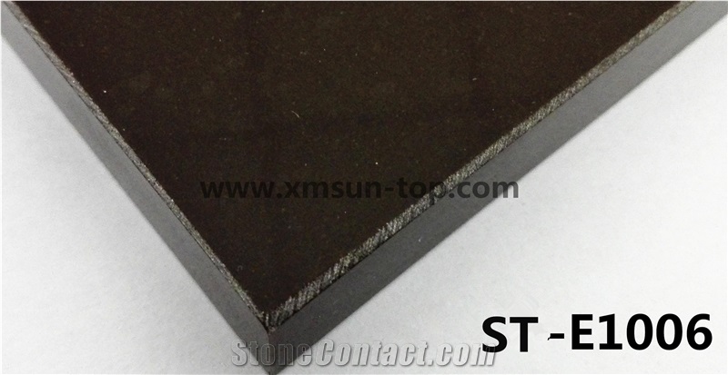 Black Artificial Quartz Stone Slab&Tile/Engineered Stone Slab/Floor & Wall Tile/Wall Covering/Floor Covering/Polished Surface