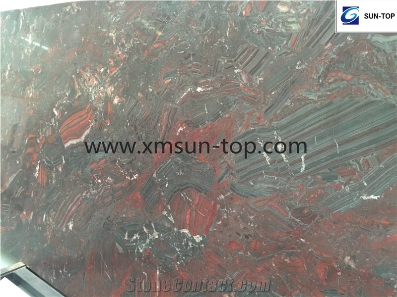 Iron Red Marble Slab/Marble Big Slabs & Tiles & Gangsaw Slabs & Strips(Small Slabs) & Customized