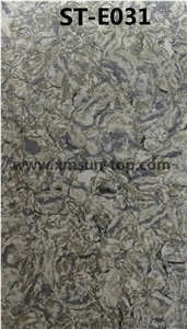 Multicolor Vein Artificial Quartz Stone Slab&Tile/Engineered Stone Slab/Floor & Wall Tile/ Wall Covering/Floor Covering/Polished Surface