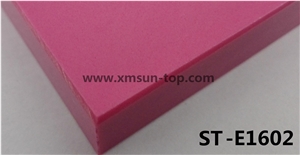 Pure Pink Artificial Quartz Stone Tile & Slab/Engineered Quartz Stones/Manmade Stone/Cut to Size/Engineered Tiles/Floor & Wall Covering/Polished Surface/Decoration