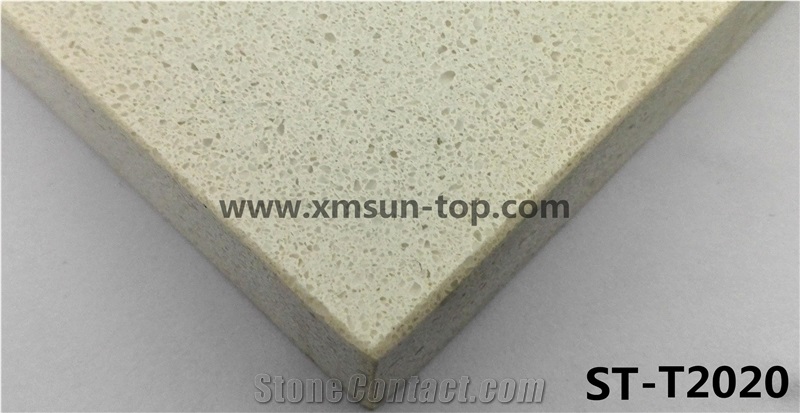 Snow White Artificial Quartz Stone Slab with Fine Particle/Simple Color Engineered Quartz Stone/Floor & Wall Tile/Wall Covering/Floor Covering/Polished Surface