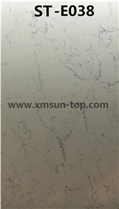 White Artificial Quartz Stone Slab & Tile/Engineered Stone Slab/Floor & Wall Tile/Wall Covering/Floor Covering/Polished Surface/Silestone