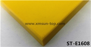 Yellow Artificial Quartz Stone Tile & Slab/Engineered Quartz Stones/Manmade Stone/Cut to Size/Engineered Tiles/Floor & Wall Covering/Polished Surface/Decoration