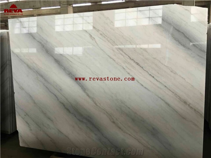 Guangxi White Marble Slabs & Tiles,Bianco Crown Marble, China White Marble