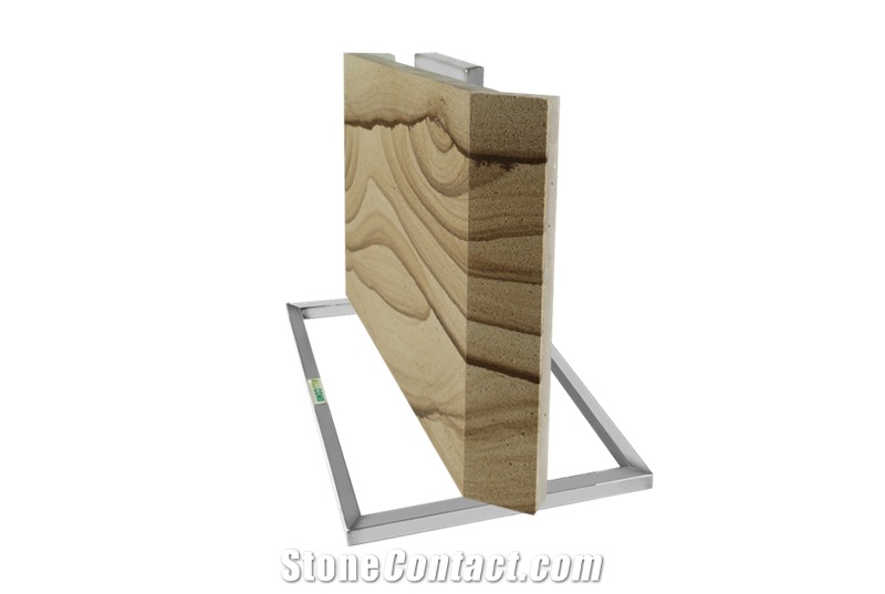 Lightweight Engineered Sandstone Honeycomb Panels for Exterior Wall-Cladding