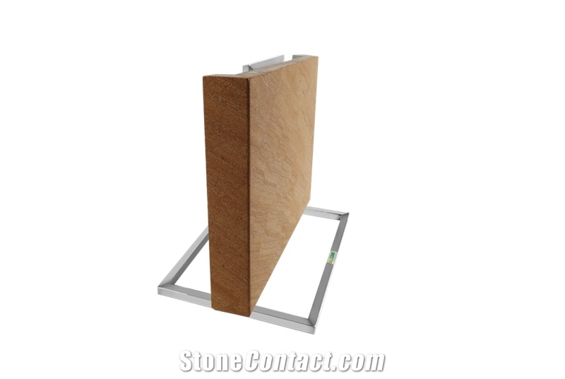 Lightweight Sandstone Honeycomb Panels for Exterior Wall-Cladding