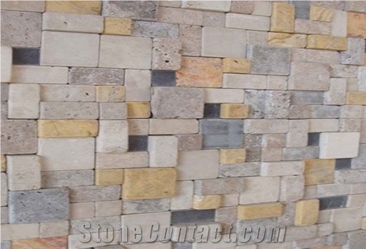 Castile Cafe Marble Mosaic Tiles, Castile Cafe Grey Marble Mosaic