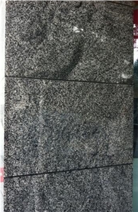 China Misty Impala Black Granite Slab Tile