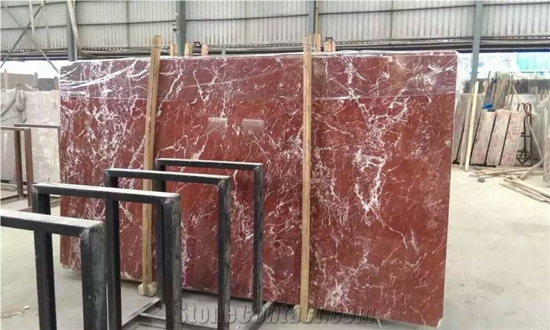 Good Quality New Interior Decorative Red Marble Rosso Levanto Marble Tile & Slab