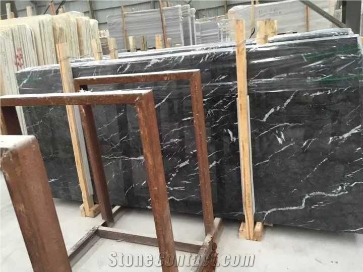 Grey Emperador Marble Slabs & Tiles, China Black Marble