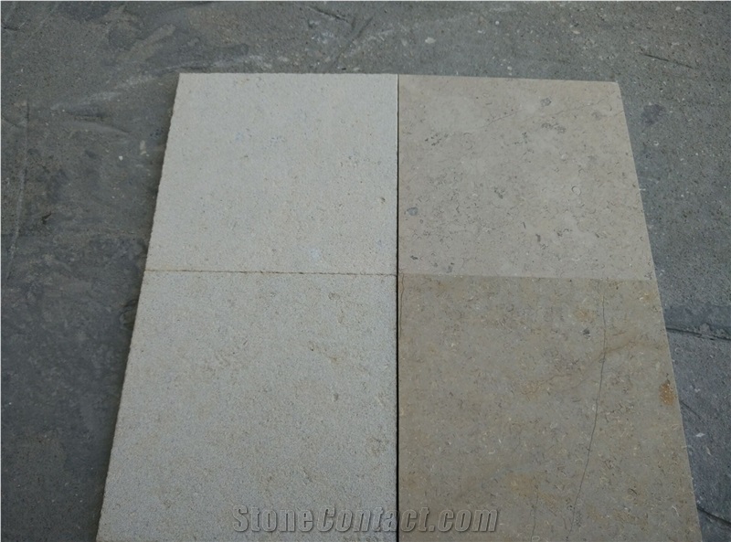 Hot Sale High Quality Egypt Beige Marble Tile Sinai Pearl
