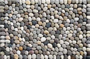 Mixed Color Natural River Stone Pebble Stone for Decoration