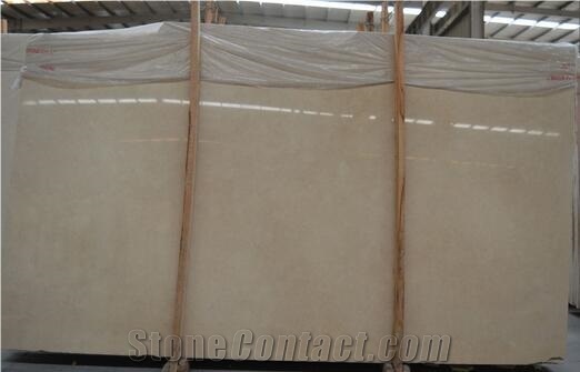 New Crema Marfil Marble Egypt Beige Marble Poished Slabs & Tiles