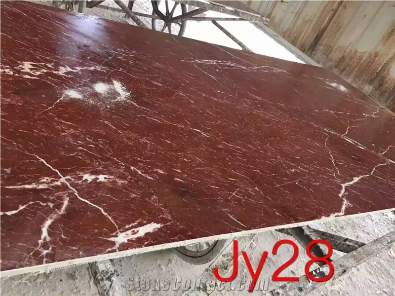 New Design Fashion Low Price Red Marble Rosso Levanto Marble Tile & Slab