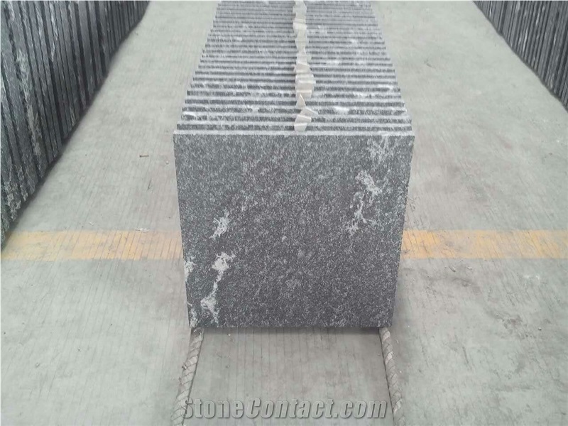 Snow Grey Flamed Granite Slab Stone,China Granite Tiles for Building