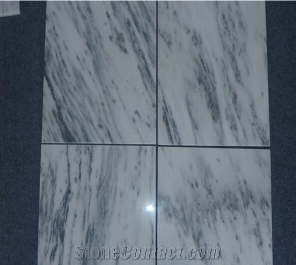 Stellar White Marble Tile & Slab and Marble Price 24x24 Tiles