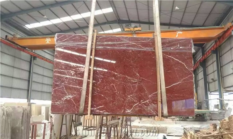 Wholesale New Age Products Rosso Levanto Red Marble Tile & Slab