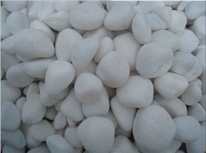 Wholesale Snow White Pebble Stone
