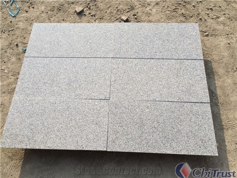 China New G603 Granite Tile & Slab , Hubei G603, Fujian G603, Grey Granite, Zima White, Chinese Grey Sardo, New Grey Sardo,Floor Covering, Courtyard Paving Tile ,