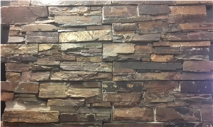 Slate Cultural Stone, Cultured Stone, Ledge Stone,Stacked Stone, Wall Cladding Tile ,Veneer Panel, Z Shape, Interlocked, Stacking Stone, Interior Wall, Exterior Wall, Wall Panel, Wooden Crate with Car