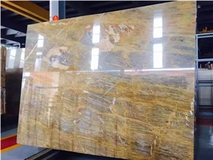 Barcelona Gold Marble Slabs & Tiles, China Yellow Marble