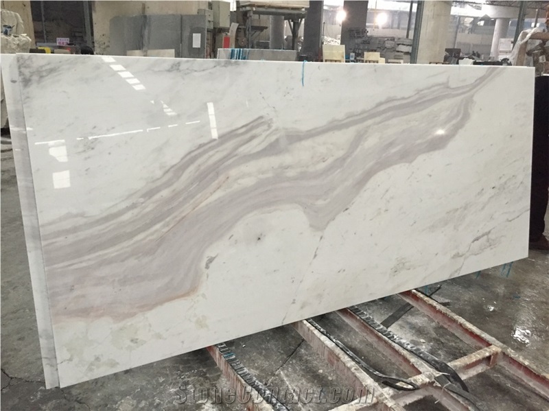 Marble Complex Slab, Volakas White Marble Honeycomb Panels