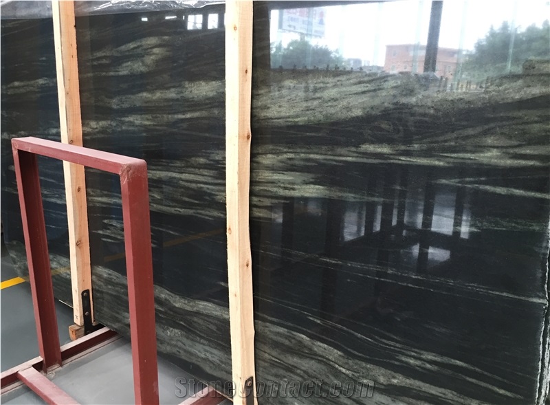 New Verde Maritaca Polished Marble Slabs & Tiles, China Green Marble