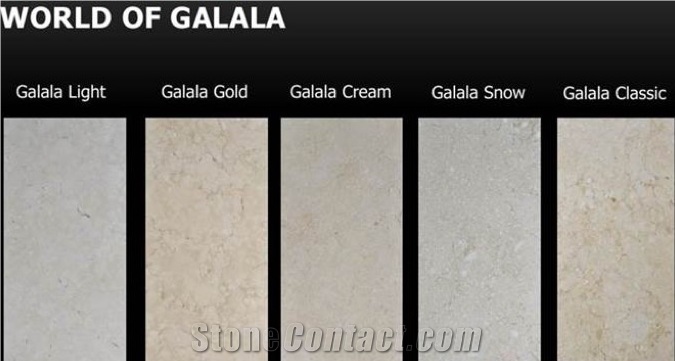 Galala Marble Tiles & Slabs Beige Polished Marble Floor Tiles, Wall Tiles
