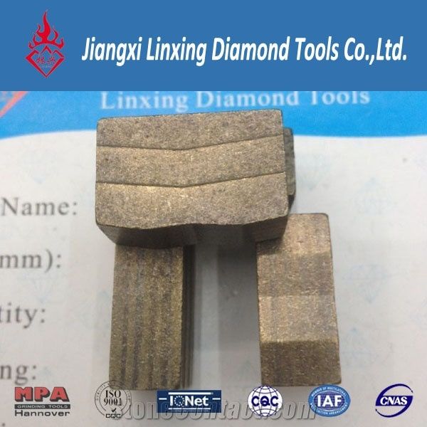 Long Lifespan Diamond Segment for Granite Cutting