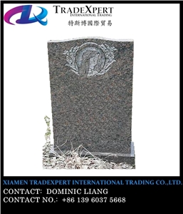 Hot Sale Granite Cross Tombstone,,Personal Memorials Headstone