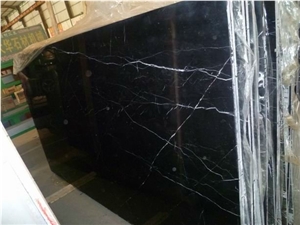Toros Black Marble Tiles & Slabs, Polished Marble Floor Tiles, Wall Covering Tiles