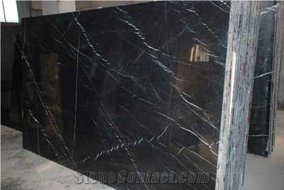 Toros Black Marble Tiles & Slabs, Polished Marble Floor Tiles, Wall Covering Tiles