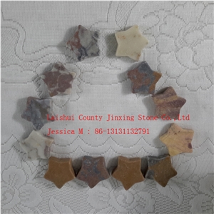 Decorative Star Stone /Decorative Stones /Home Decoration Star Stones /Star-Shaped Stone Decorations