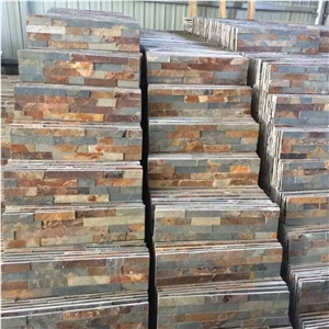 Hhsc4-001 on Sale China Natural Stone Slate Cultured Stone/Wall Cladding/Stacked Stone Wall Panel/Manufactured Stone Veneer