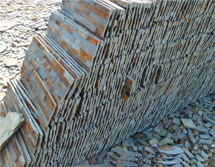 Hhsc4-004 Rusty Quartzite Culture Stone/Wall Cladding/Stone Veneers/ Wall Panels