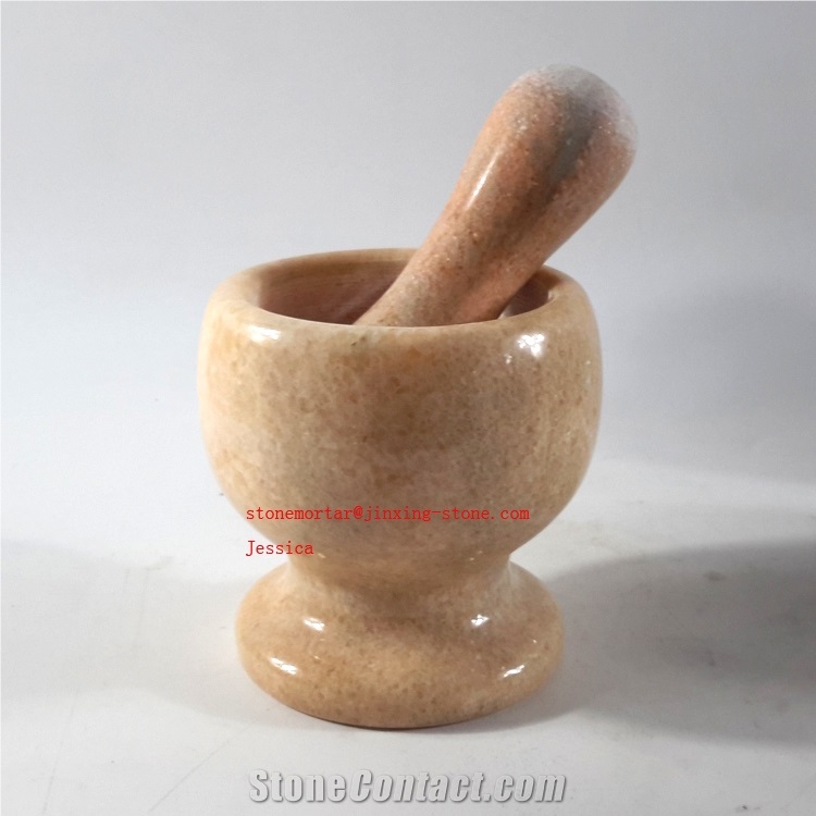 Quarry Marble Mortar and Pestle